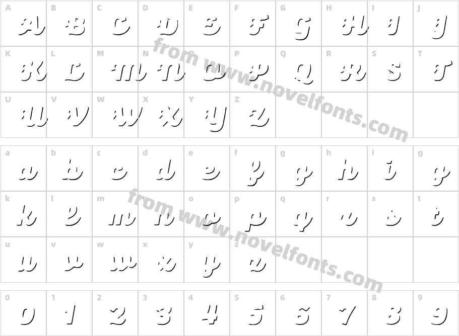 Panton Rust Script Black Trial ShadowCharacter Map