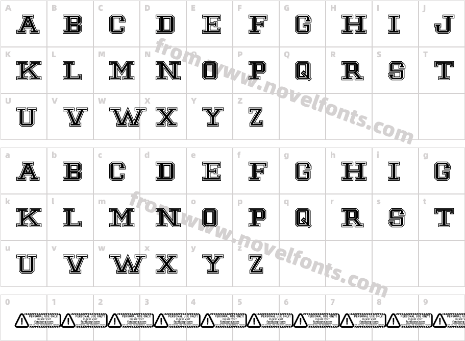 PararelCharacter Map