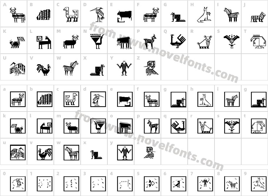 PatternaliaMKCharacter Map