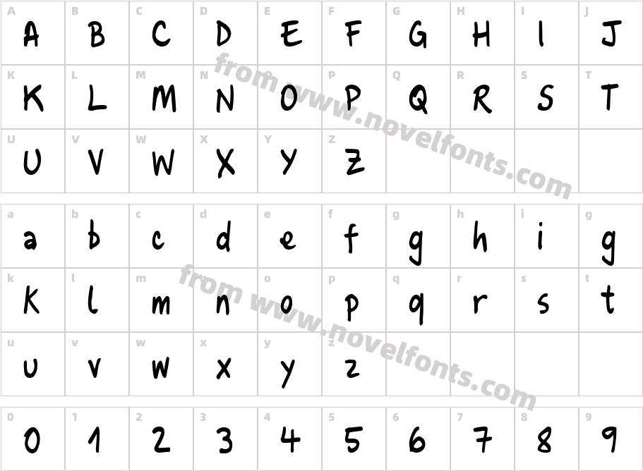 Paulo Bitencourt BoldCharacter Map