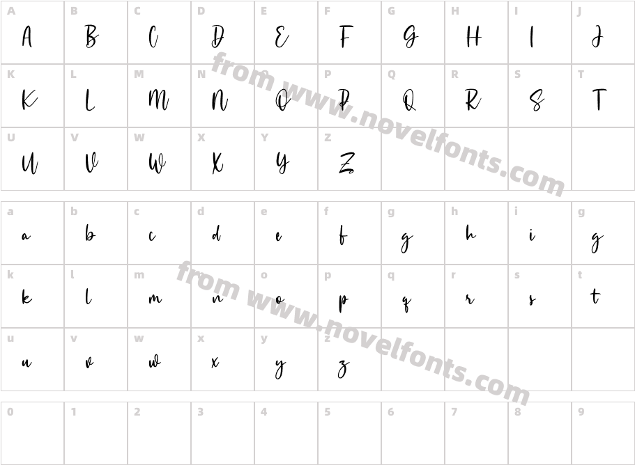 Monesstry FreeCharacter Map