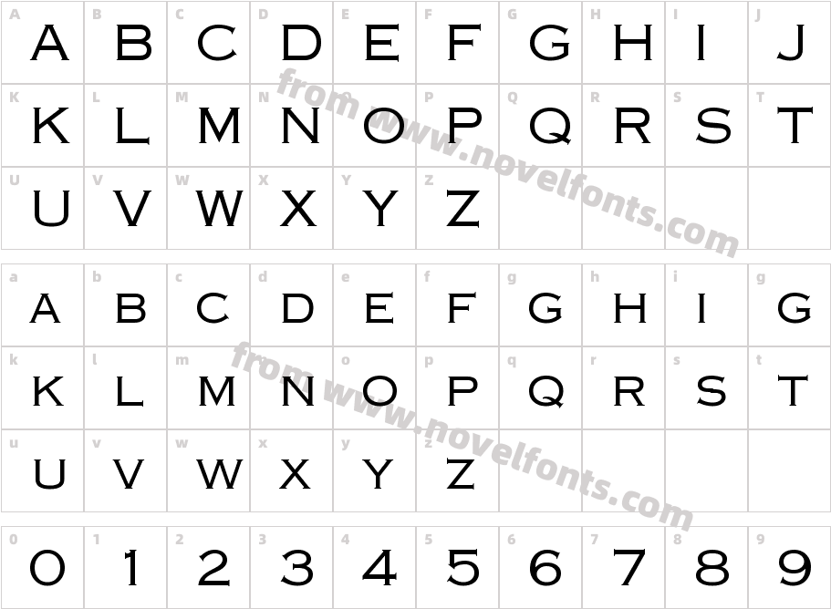 Pcopperplate Thi TwoABCharacter Map