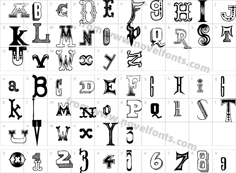 MoneyGoRoundCharacter Map