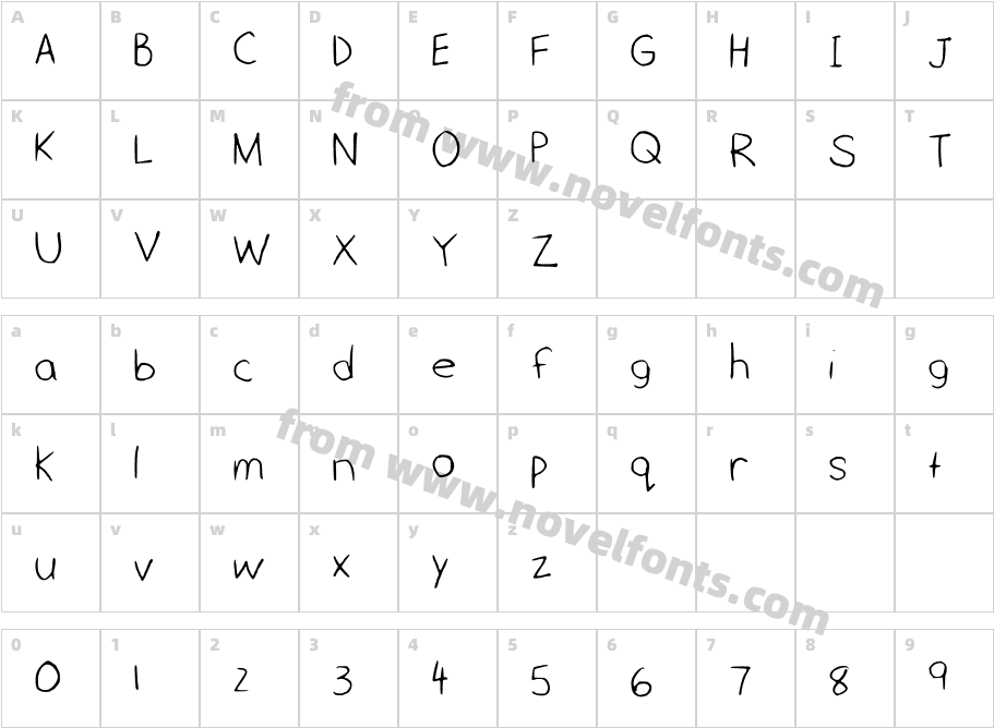 MonicaGalaxyCharacter Map