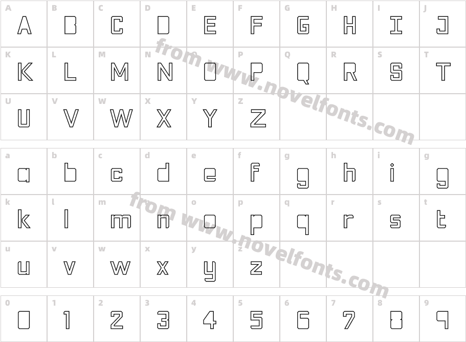 Phola Solid Outline CleanCharacter Map