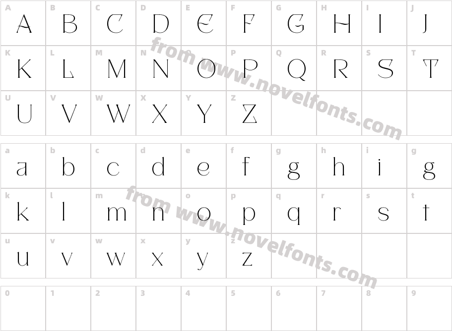 Pilated Free RegularCharacter Map