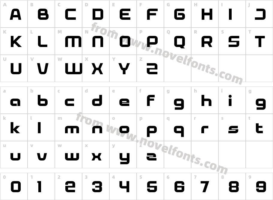 PildroneCharacter Map