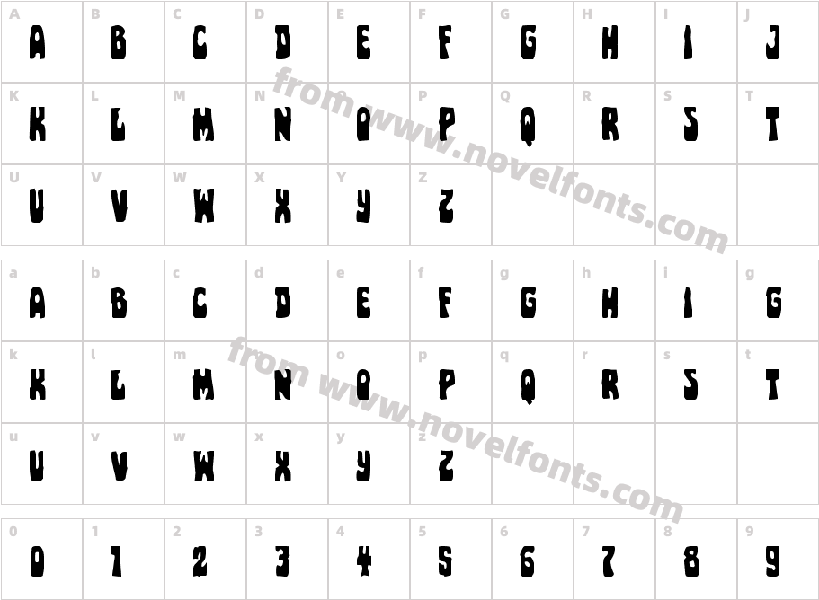 Pocket MonsterCharacter Map