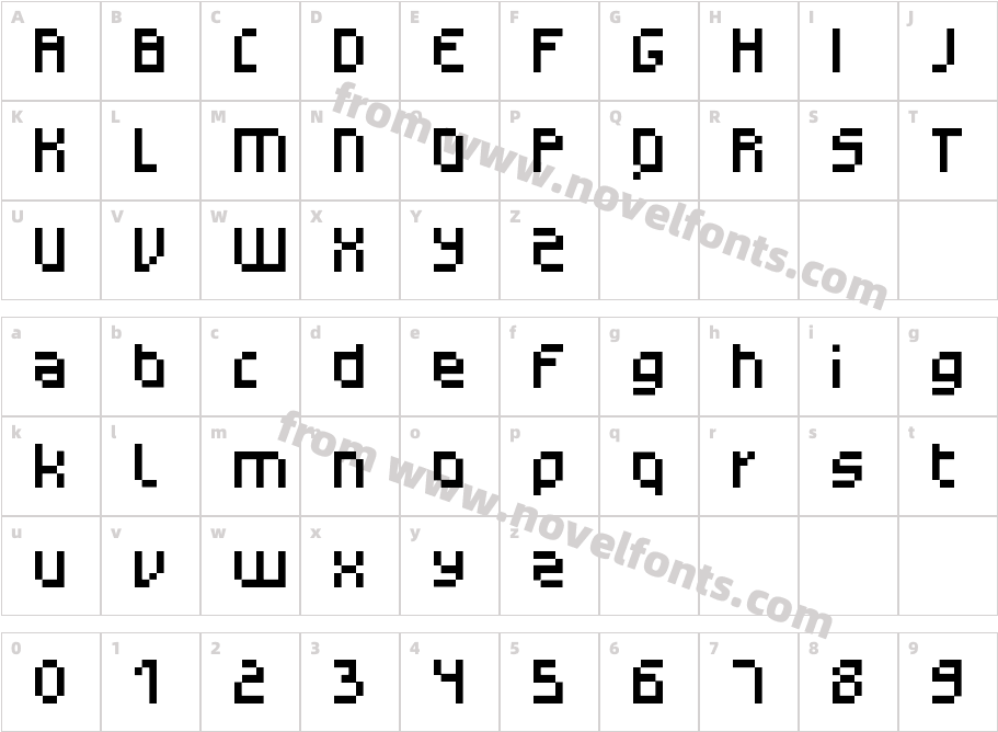 Monotype GerhiltCharacter Map