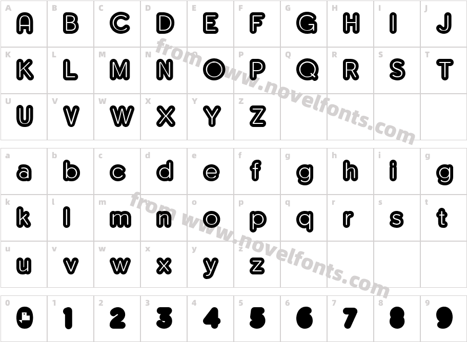 Monserga FFPCharacter Map