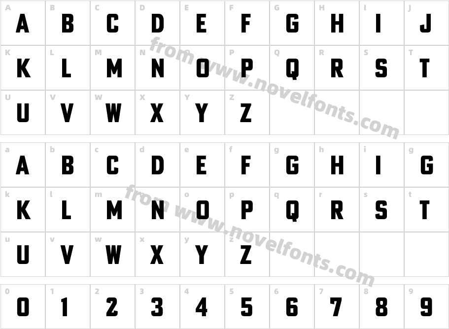 Poster Gothic Ex Cd ATF HeavyCharacter Map