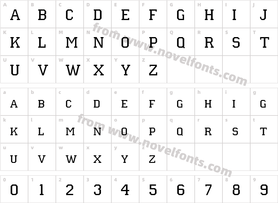 Princetown LightCharacter Map
