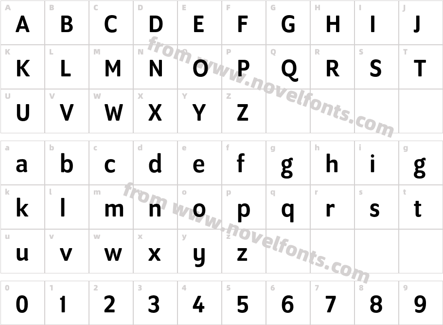 ProgramOT MediumCharacter Map