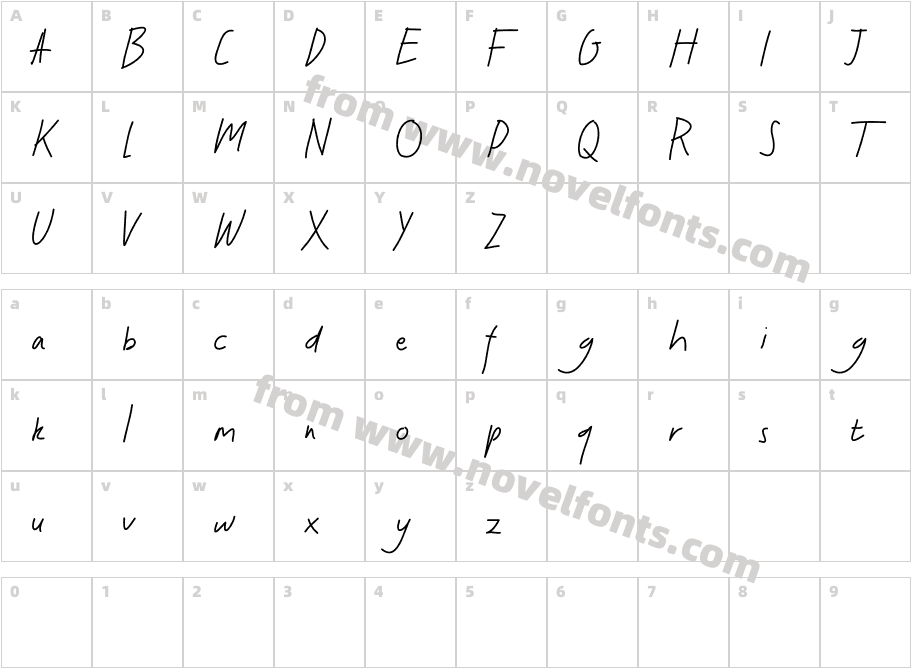 MonthfromCharacter Map