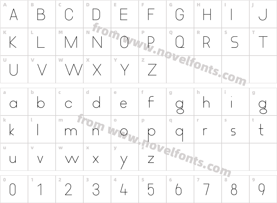Proximity LightCharacter Map