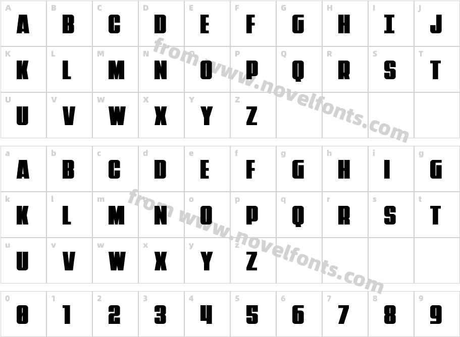PunchCharacter Map