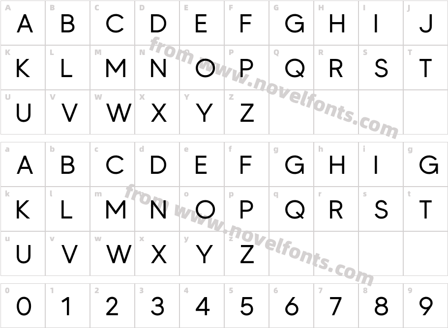 PureflyCharacter Map