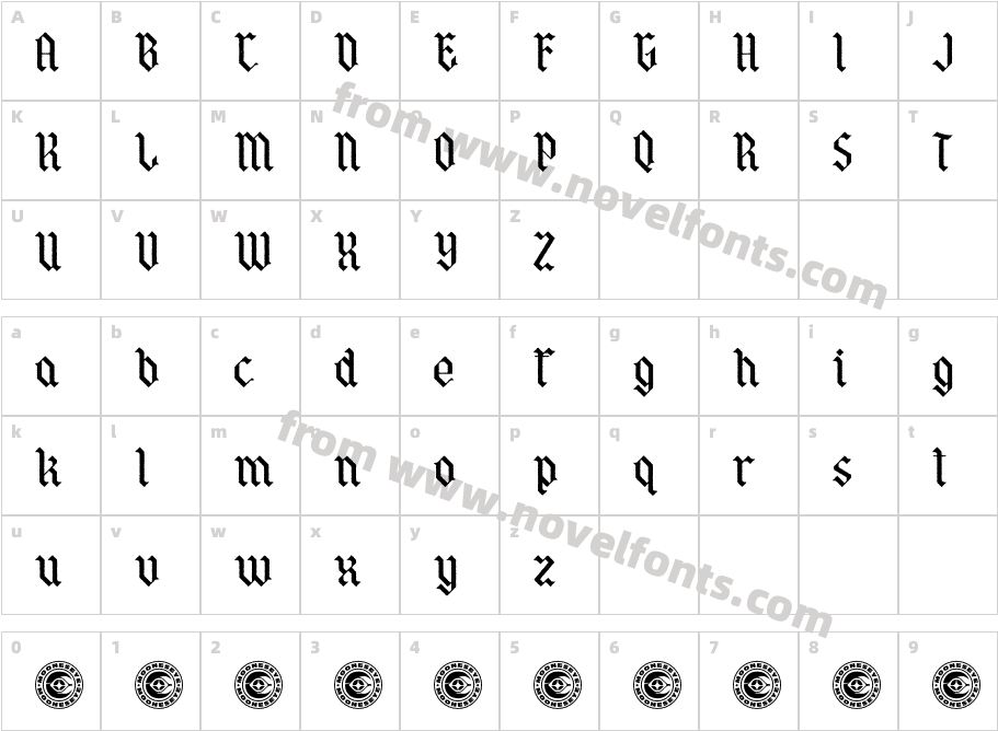 QordhionCharacter Map