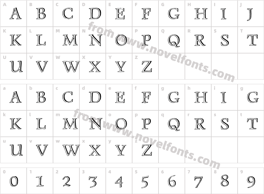 MonumentCharacter Map