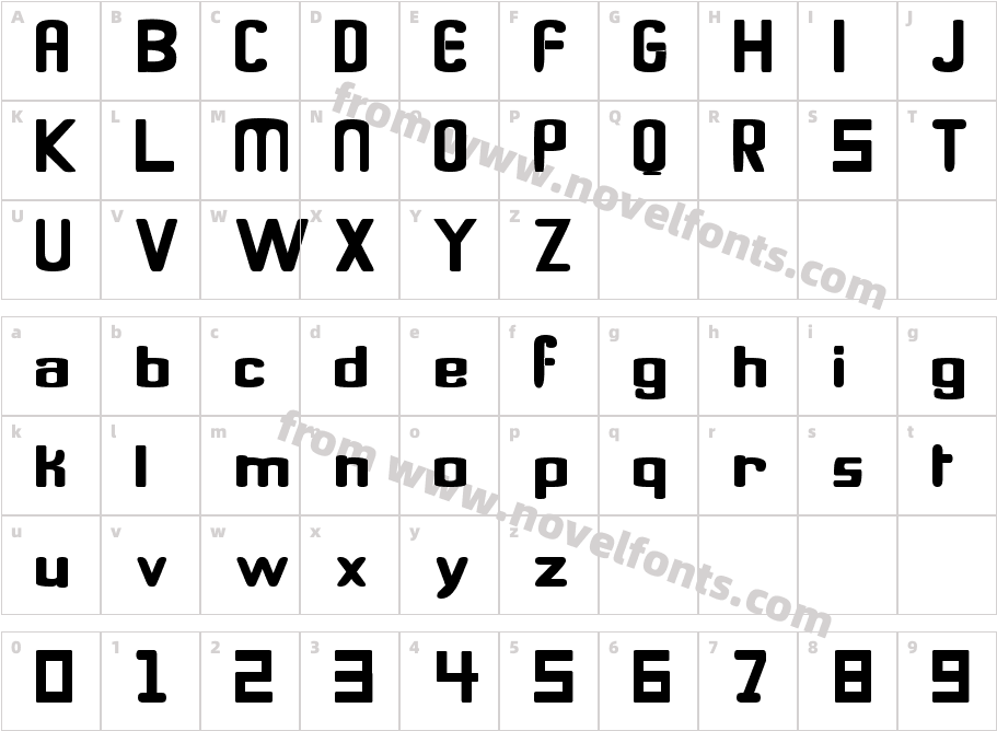 QuantaCharacter Map