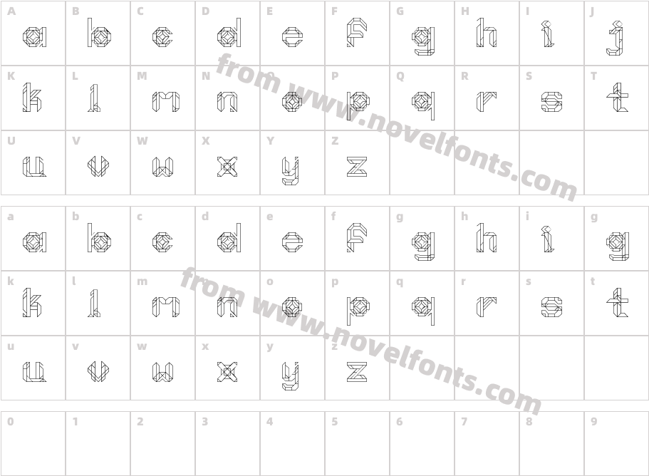 Moonlight PrismCharacter Map