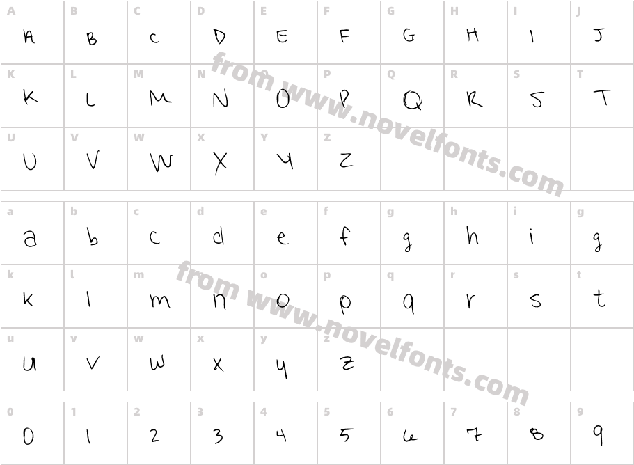 Another OneCharacter Map