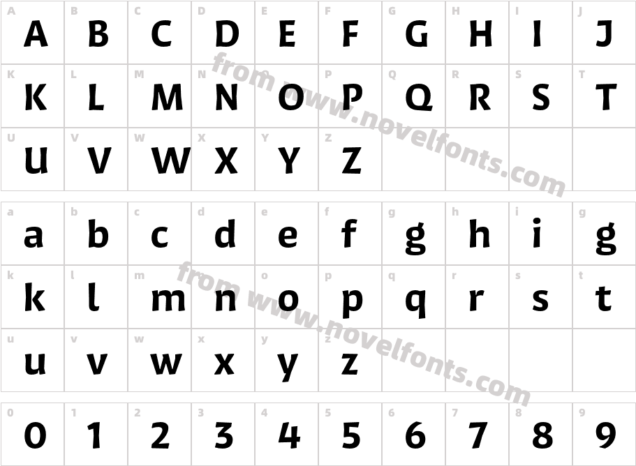 Quiz Text BoldCharacter Map