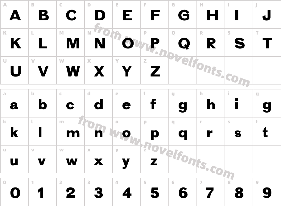 REMAR BlackCharacter Map