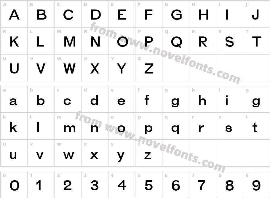 REMARCharacter Map