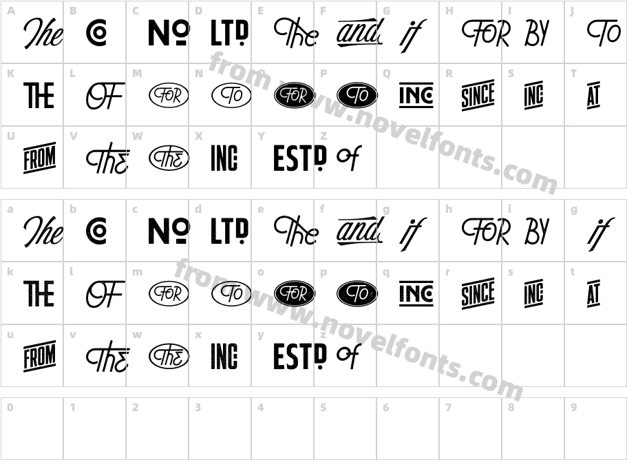 RTCO Flinton FourteenCharacter Map