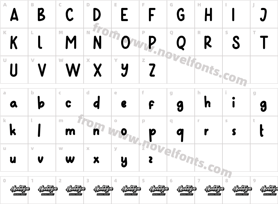 Rabbit Show Demo RegularCharacter Map