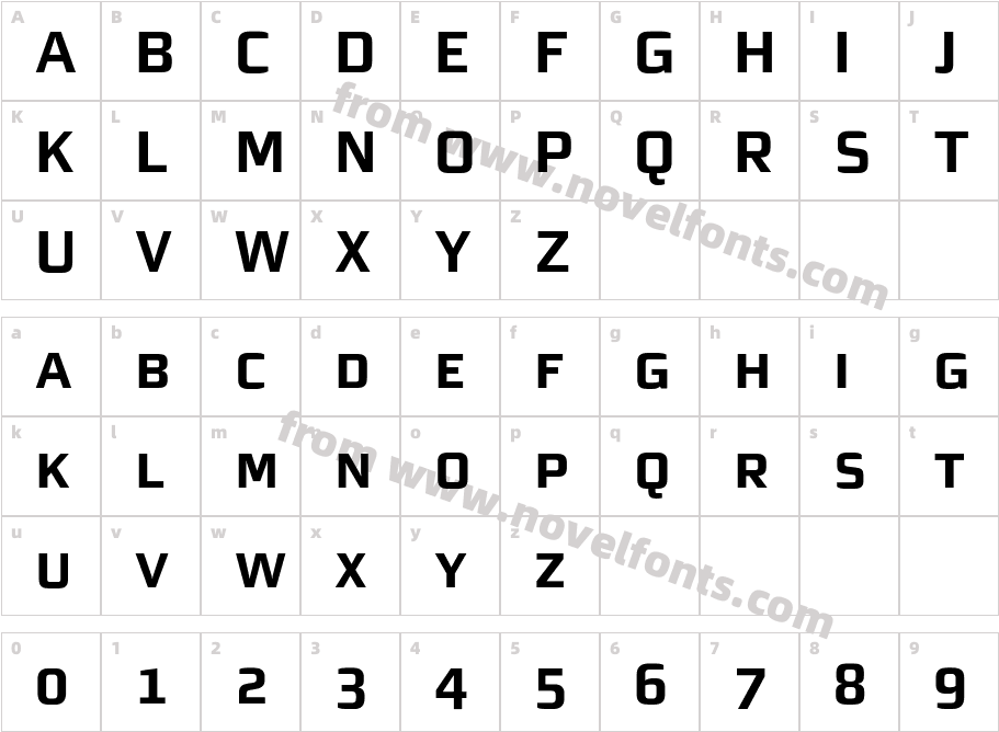 MorganSnExpert-BoldCharacter Map