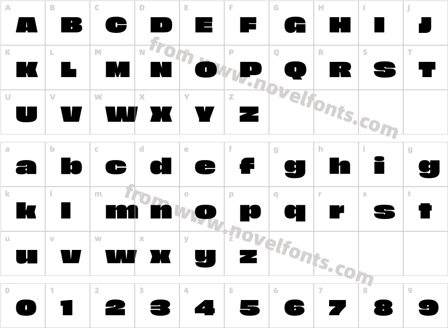 Raglot Demo RegularCharacter Map