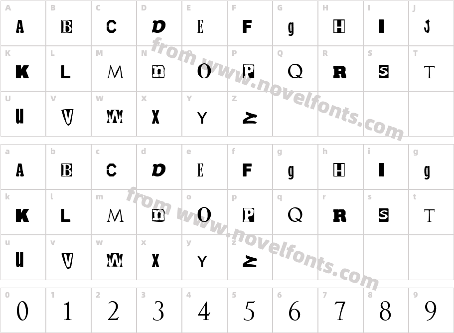 RansomCharacter Map