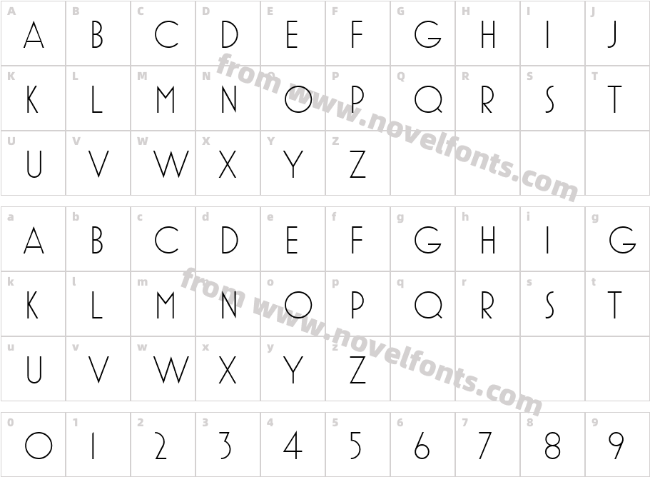 MostraOneLightCharacter Map