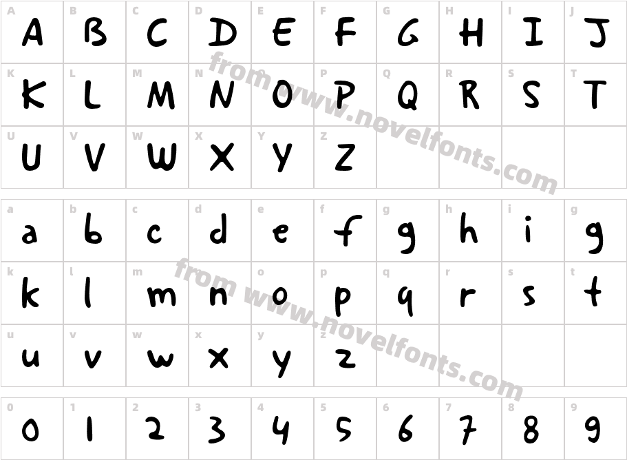 Reinbow TrialCharacter Map