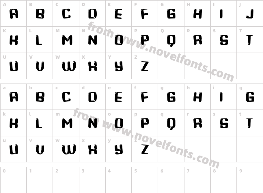 Remake RegularCharacter Map