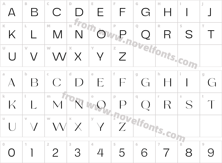Remine Fares MediumCharacter Map