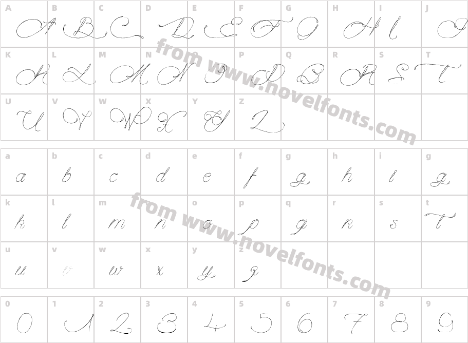 MougatineCharacter Map