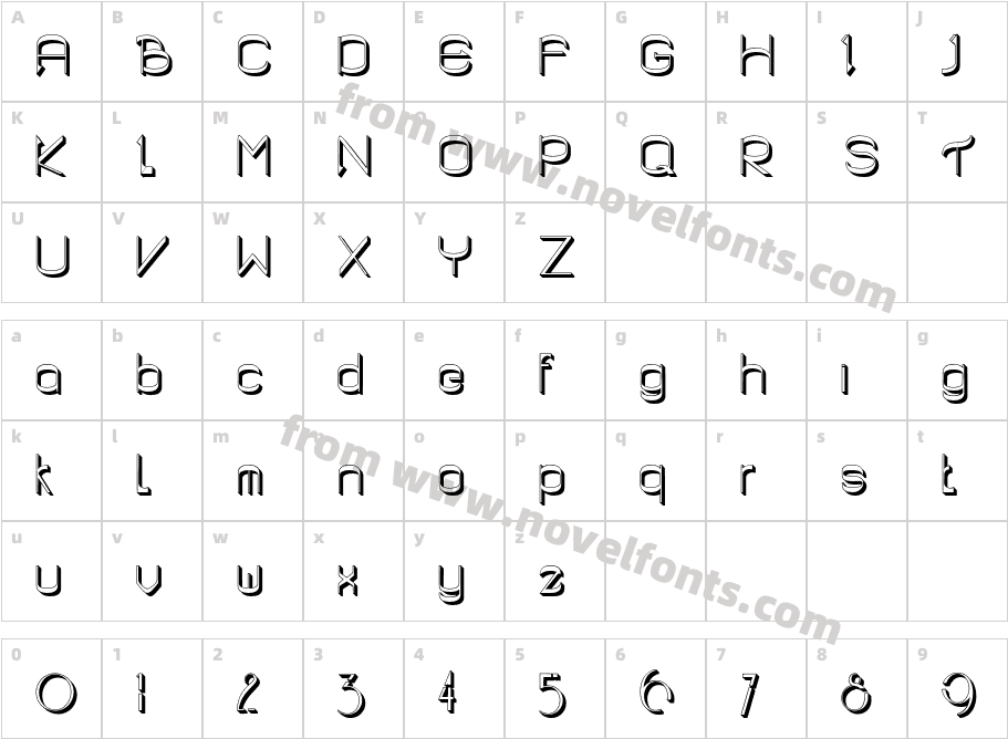 Resya Esdaz SHCharacter Map