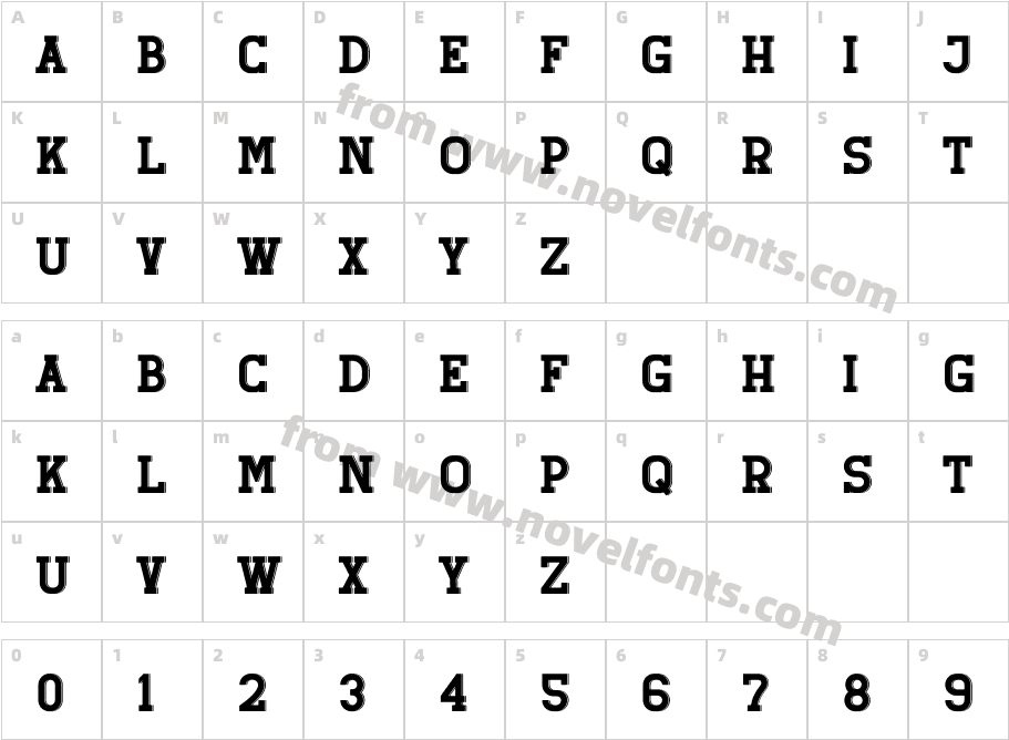 Retro Grade Shadow 2Character Map