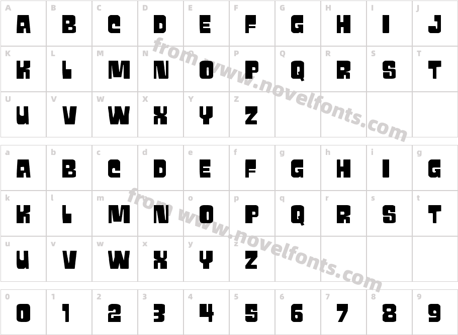 Movie Monster ExpandedCharacter Map