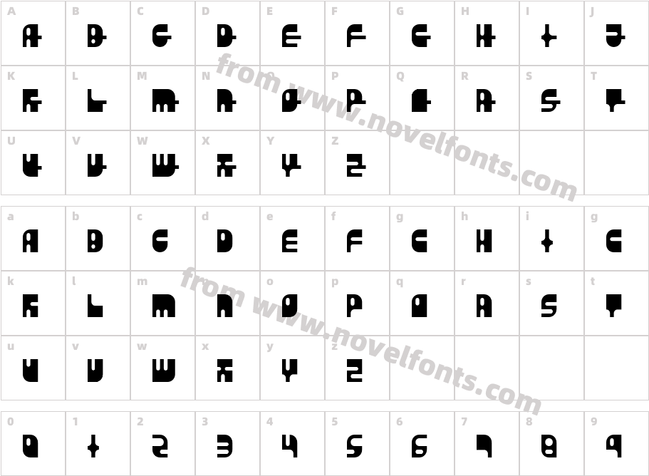 RevidendumCharacter Map