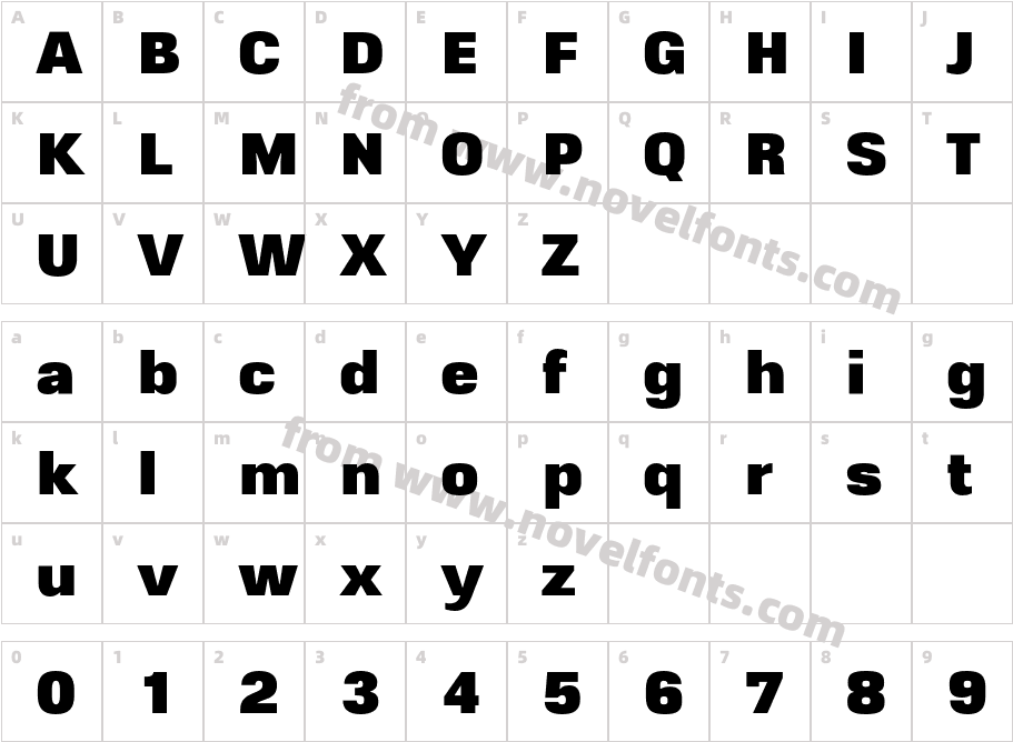 Rice W05 UltraCharacter Map