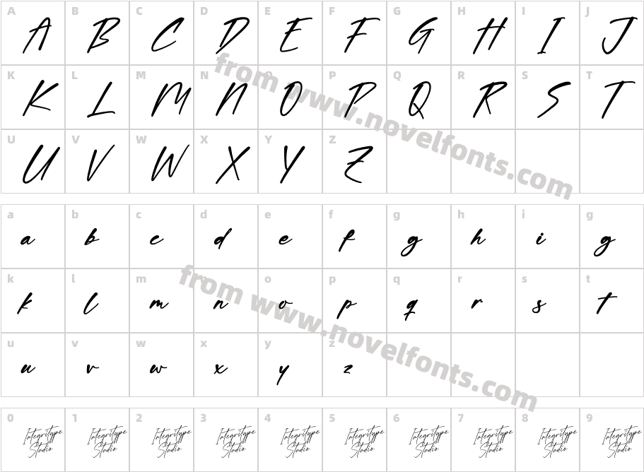 Richarde Sillhueta DEMO VERSIONCharacter Map