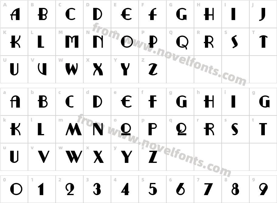 Ritzy RemixNFCharacter Map