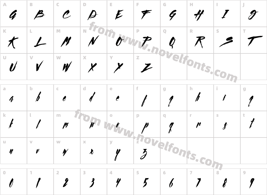 River SideCharacter Map
