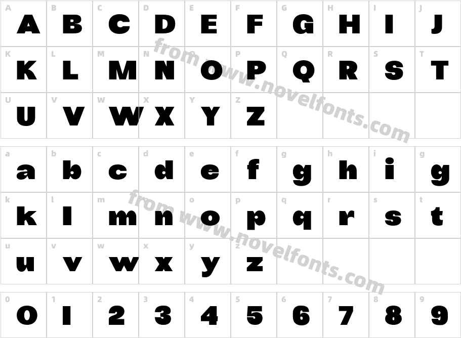 Robica Charlie BlackCharacter Map
