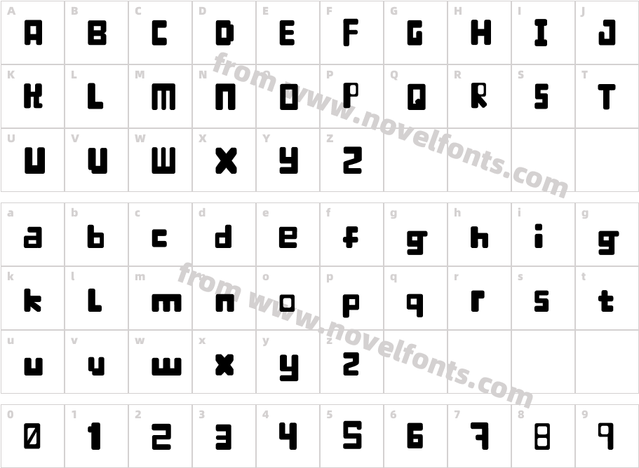 Robo Pixies NewCharacter Map