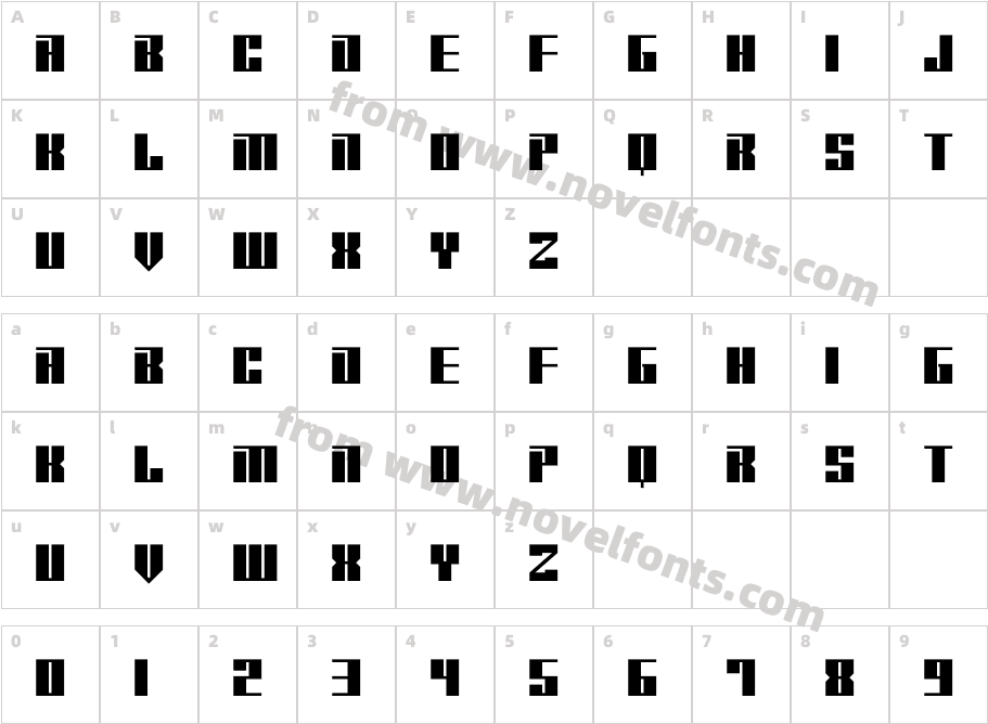 Robot PunchCharacter Map